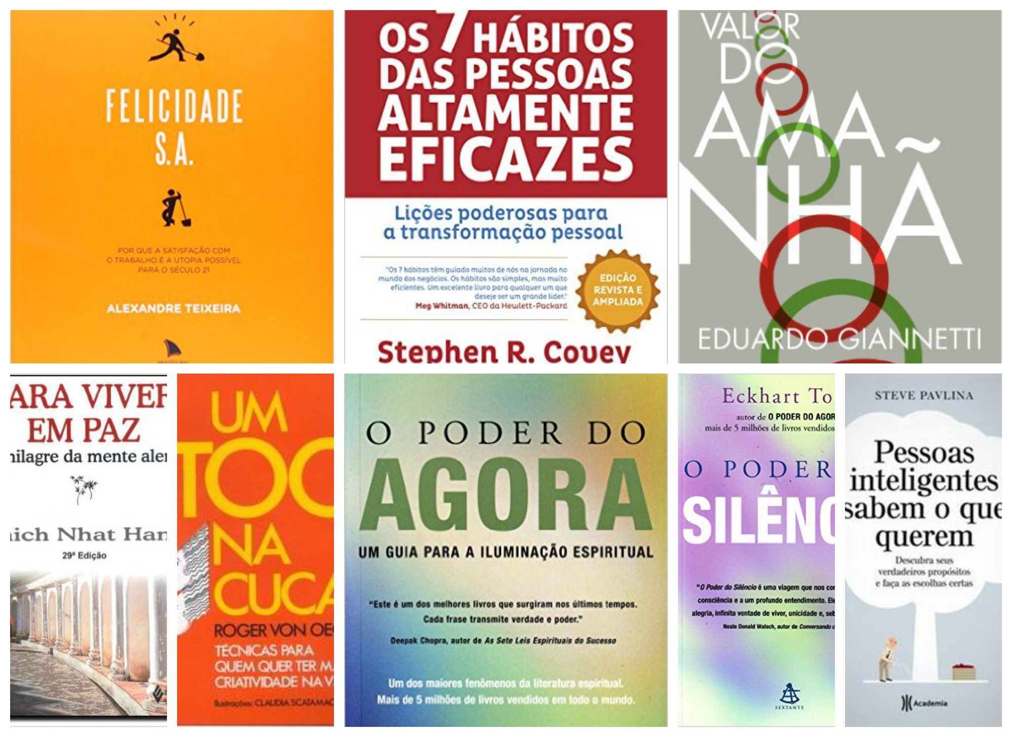 10 livros desenvolvimento pessoal